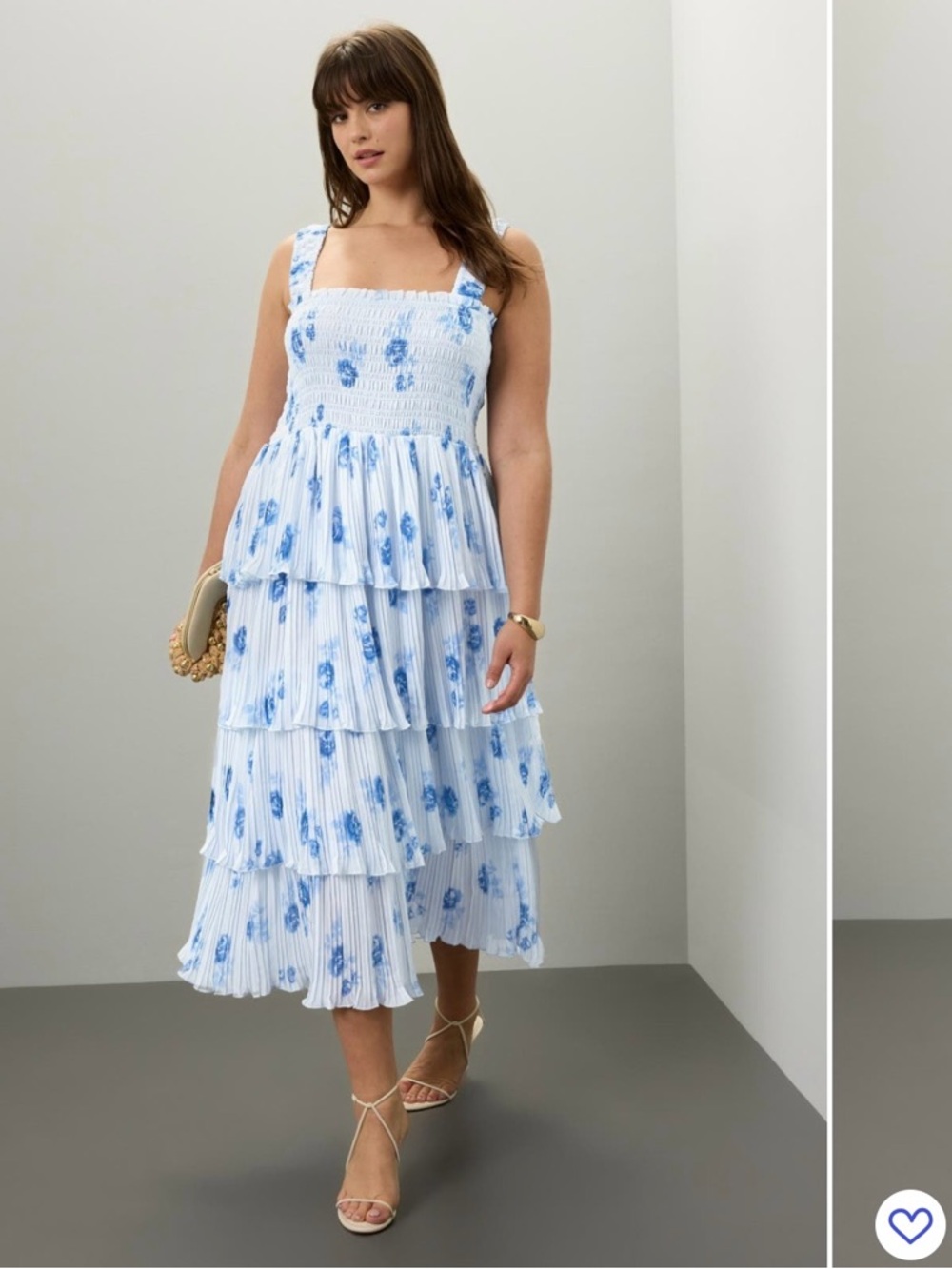 Ganni Georgette Midi Dress - 38